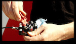 How to bleed SRAM brakes - bleed block installation.
