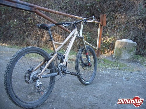 A dry winter day and a new bike