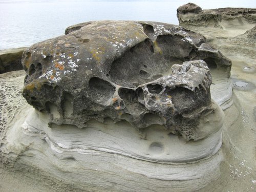 Crazy rocks at Ford Cove