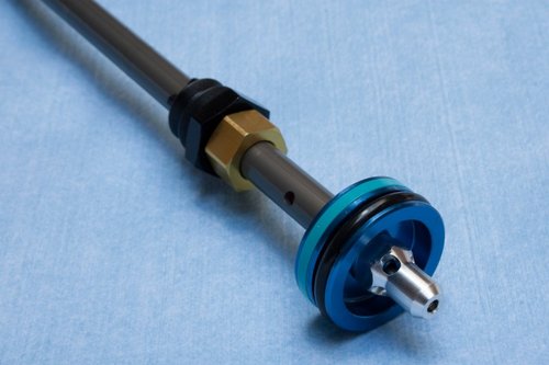 Air piston and poppet valve